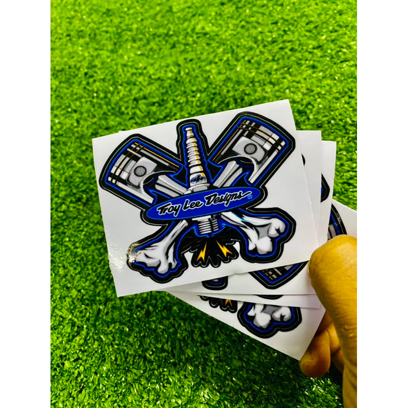 สติ๊กเกอร์ TOY LEE DESIGN PLUG PRINT