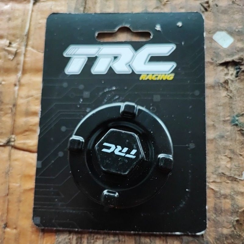 TRC Racing Magnetic Oil Drain Cap LC135 Y15ZR R15 Penutup Minyak Hitam