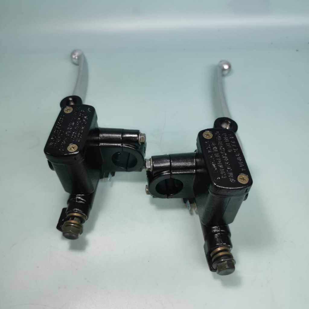 Scomadi TL125 - Master Pump & Lever - ด้านหน้า (depan) R/H / ด้านหลัง (Belakang) L/H