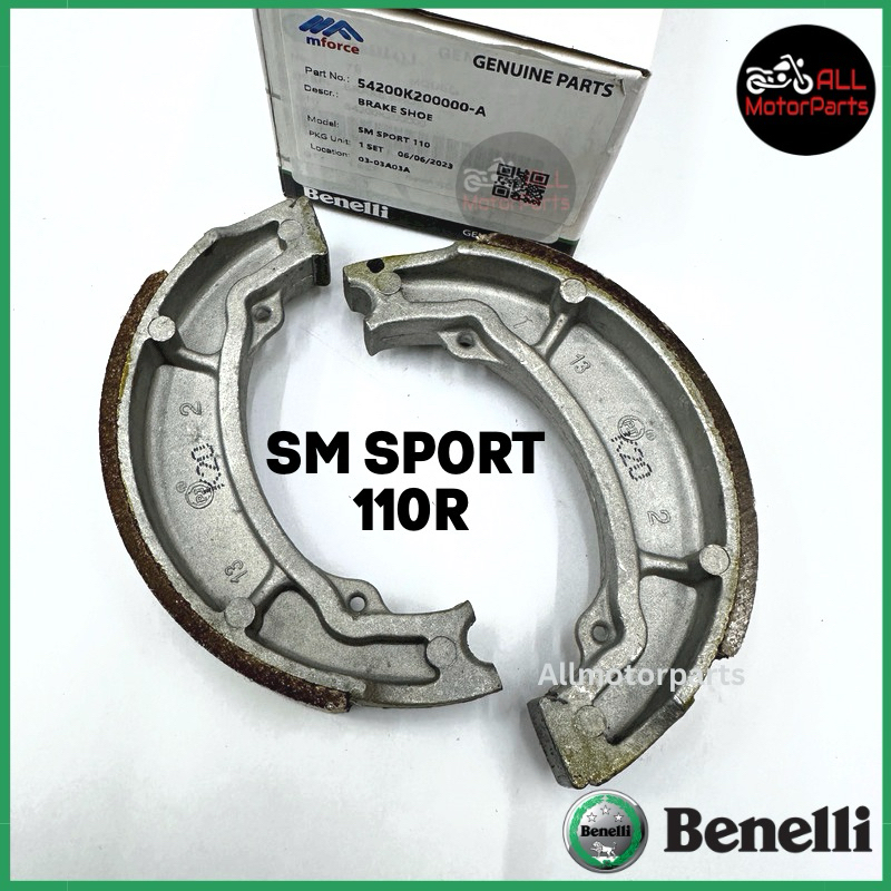 SM SPORT 110/R 110R รองเท้าเบรกเบรกเบรกเบรกเบรกเบรกเบรกเบรกเหยียบเหยียบ 54200K200000-A BENELLI