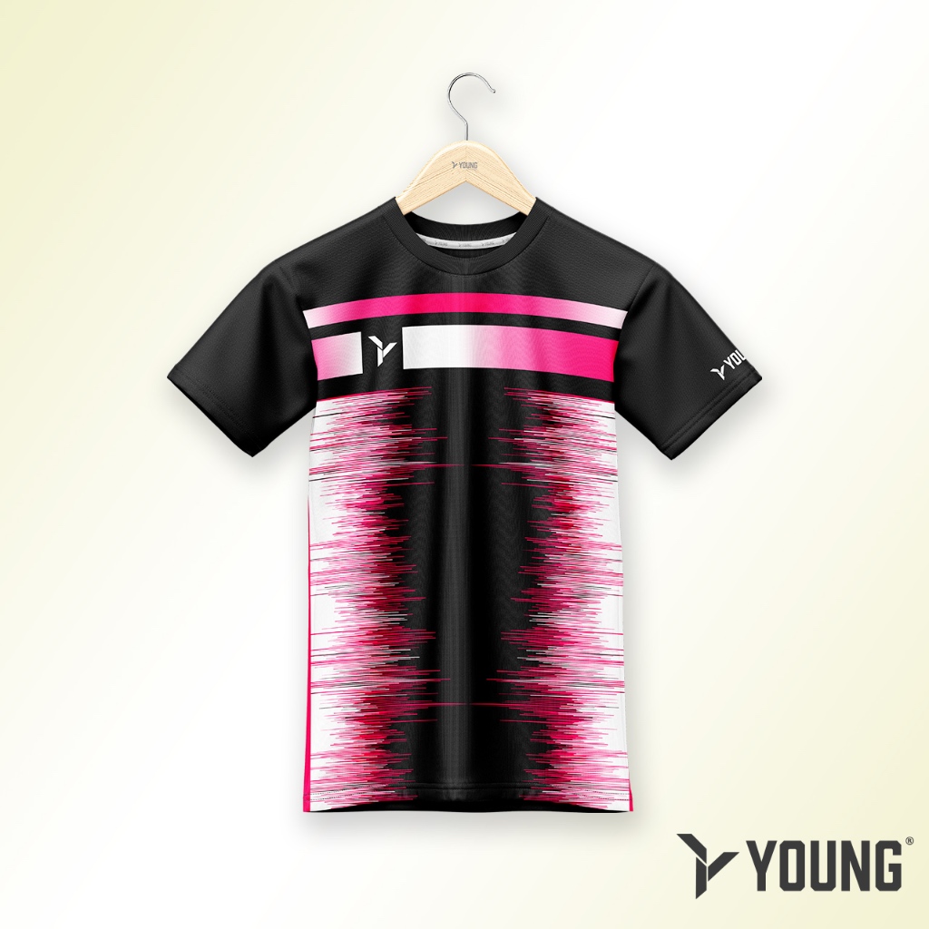 [YOUNG] FRESCO (10) UNISEX ROUNDNECK BADMINTON SHIRT
