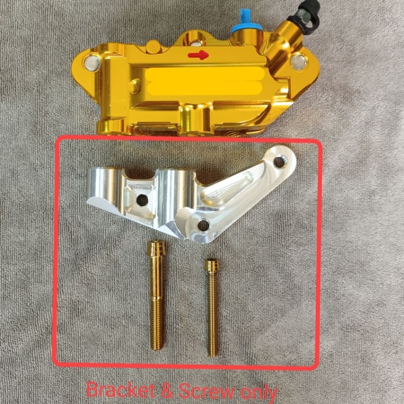 ขายึด & สกรูเบรค Caliper 4 หม้อ Suzuki Raider R150 FI Belang 150