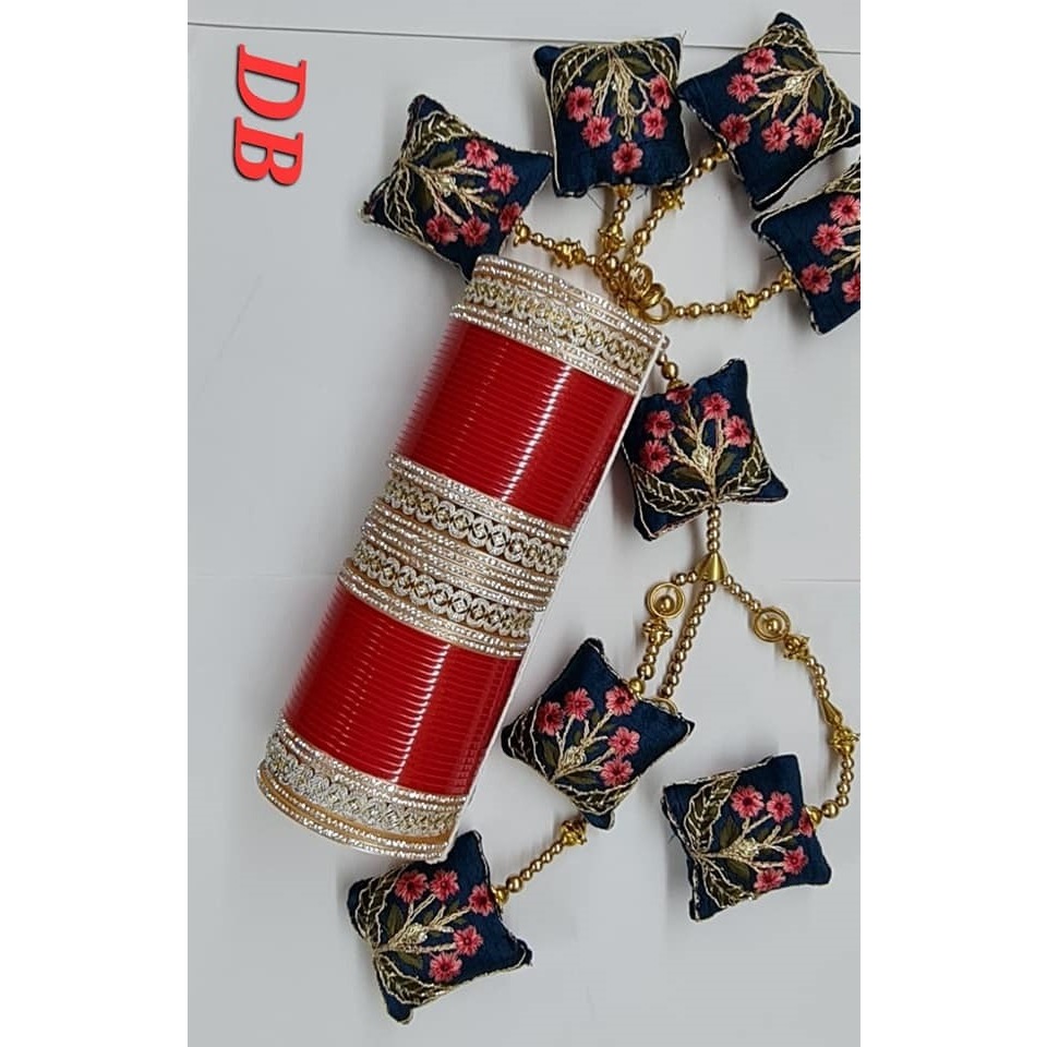 CHURA PUNJABI BANGLES จาก PUNJAB BRIDAL PUNJABI BRIDE DESIGNER BANGLES จาก BOMBAY rv