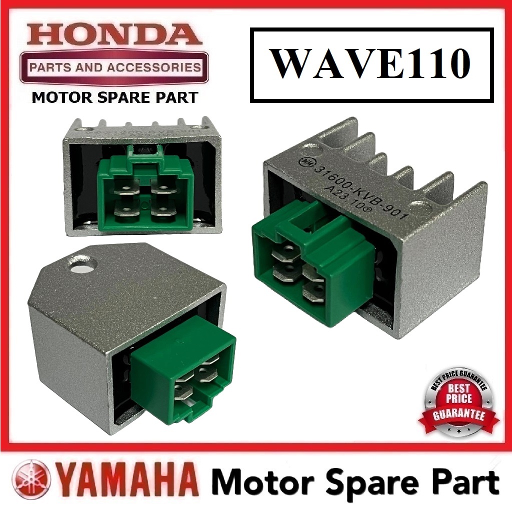 HONDA WAVE110 RECIFER ASSY 0 REGULAR REGULATOR KATAU POTONG KARAN CURUN WAVE-110 WAVE 110 WAVE110 HO