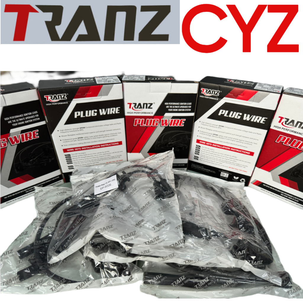 (TRANZ) สายปลั๊กประสิทธิภาพสูง TOYOTA HIACE RZH112, 1RZ