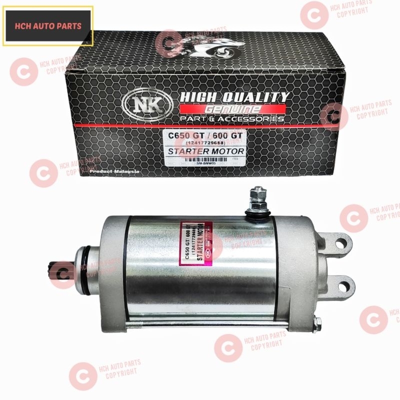 STARTER MOTOR ASSY - BMW - C650 GT/ C650 SPORT/ C600 GT / C600 SPORT - 12417729688 (NK)