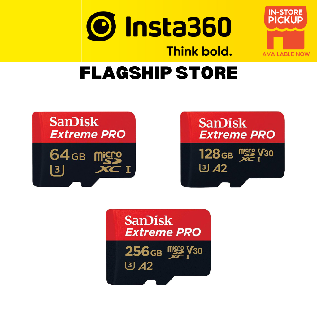 Sandisk Extreme Pro SDXC UHS-I A2 64GB / 128GB / 256GB