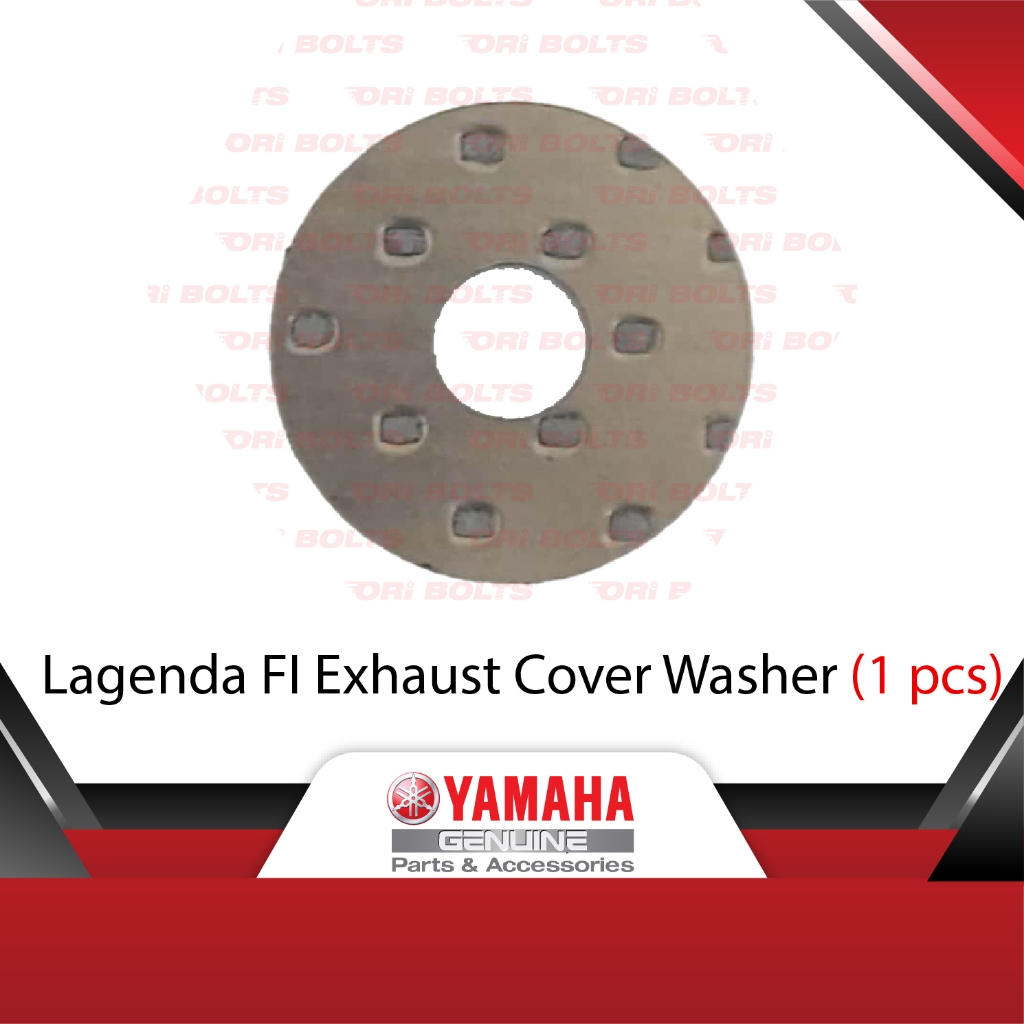 5TF-14766-00 5LM-E4766-00 Yamaha Lagenda FI (0705 0707) เครื่องซักผ้าฝาครอบท่อไอเสีย