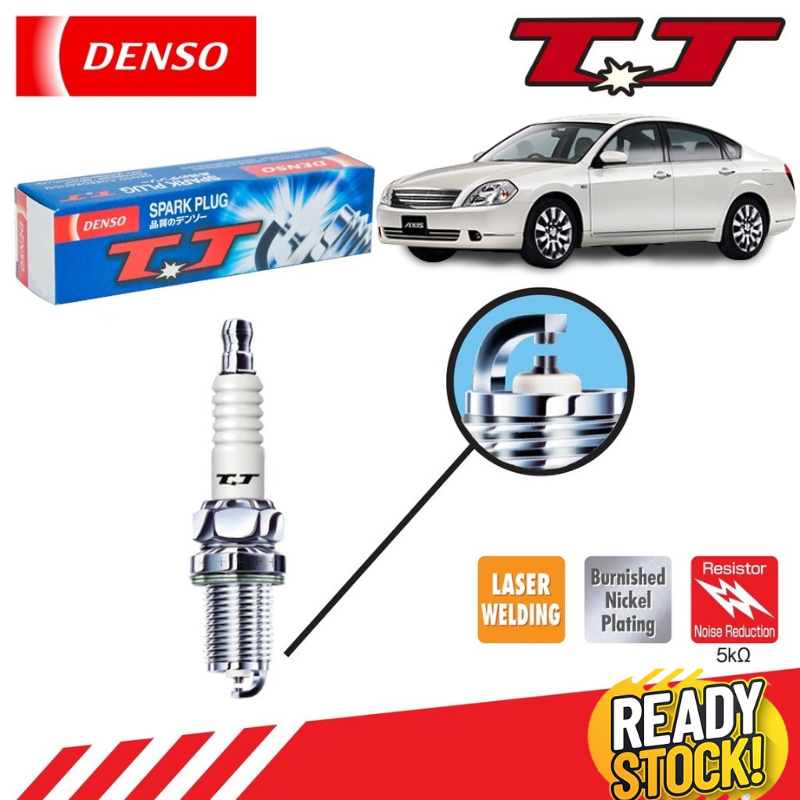 DENSO SPARK PLUG NICKEL TT PRICE 1 ชุด = 4 ชิ้น K20TT Nissan Teana J31 2003-2008