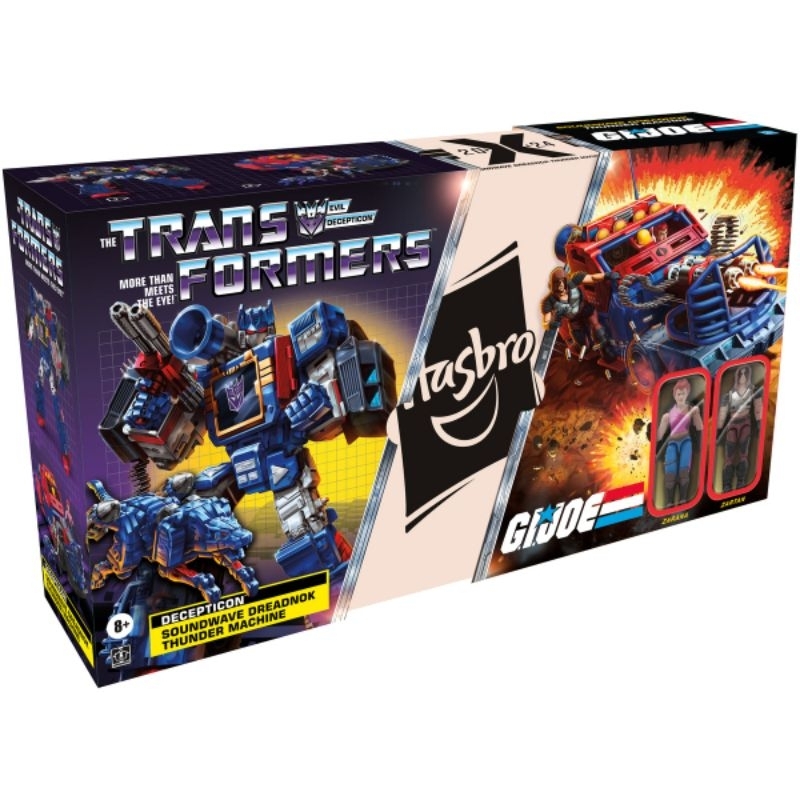 Gijoe Collaboration Transformers Soundwave Dreadnok Thunder Machine Zartan Zarana GI Joe GI GI โจ