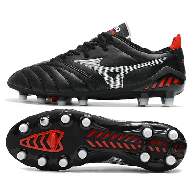 Mizuno Morelia Neo 3 FG รองเท้าฟุตบอล ระบายอากาศ รองเท้าฟุตซอล กันลื่น รองเท้าผ้าใบ Kasut bola