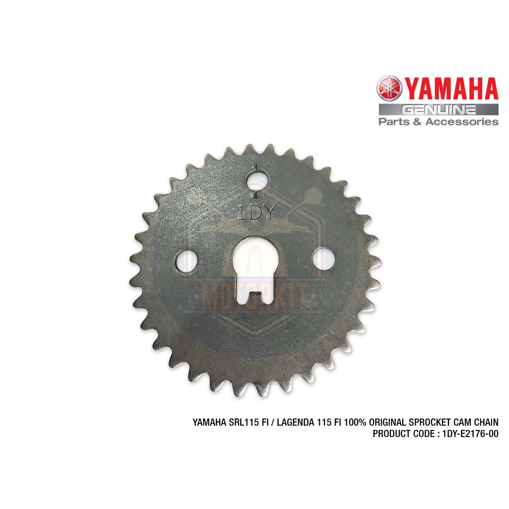 YAMAHA SRL115 FI LAGENDA 115 FI SRL115FI LAGENDA115 FI 0406 TIMING CHAIN SPROCKET CAM GEAR 1DY-E2176