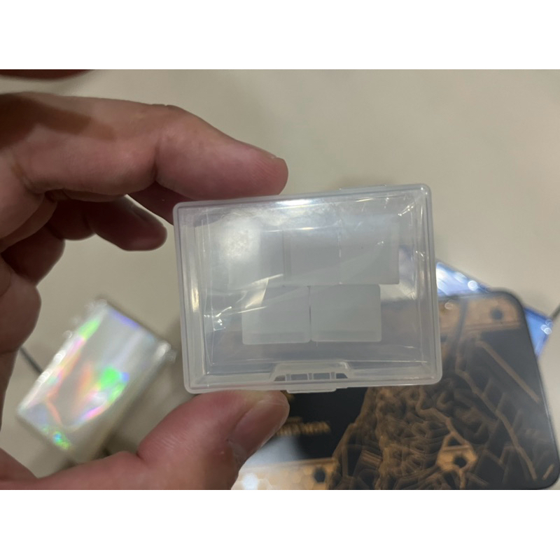 One ชุด 5 ชิ้น Digimon Vital สร้อยข้อมือป้องกันหน้าจอ DIM Card Case / DIM Card Protector / DIM Card 