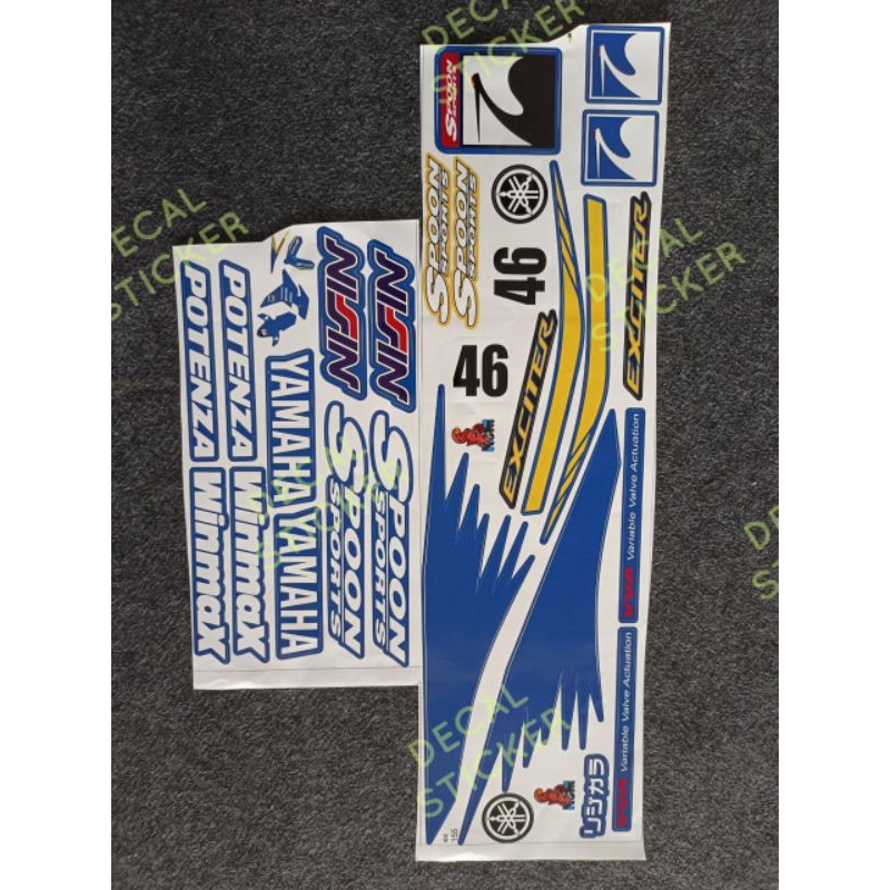 สติ๊กเกอร์ YAMAHA Y16ZR SPOON EDITION