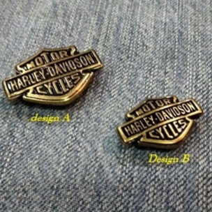 Harley Davidson สังกะสีอัลลอยด์สกรูกลับ Conchos DIY หนังหัตถกรรมอุปกรณ์เสริม