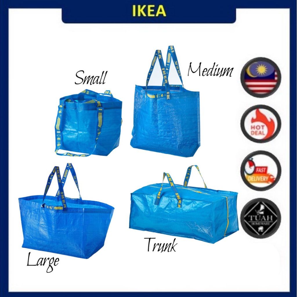 Ikea กระเป๋าเก็บของ / BEG BIRU IKEA / FR4KT4