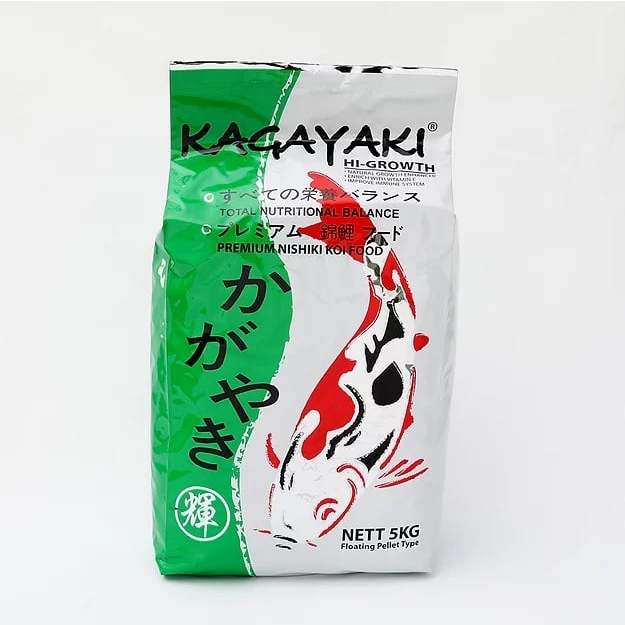 KAGAYAKI HI-GROWTH KOI FISH FOOD (L) (10KG GREEN PACK)