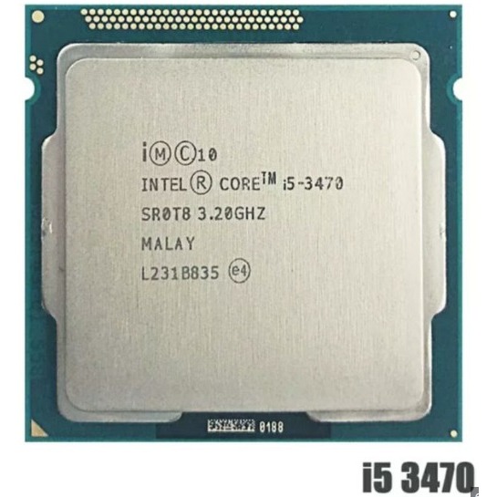หน่วยประมวลผล INTEL Core i7 2600 Core i5 3470 AMD Ryzen 3 3200G G3250 i5 6500 Ryzen 5 R5 5600G