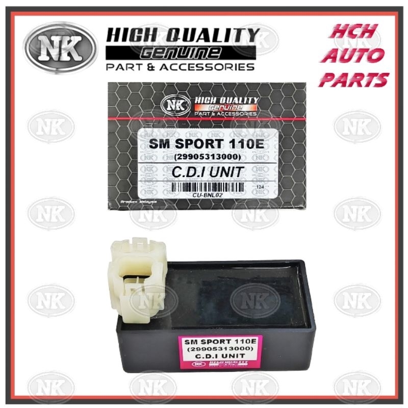CDI UNIT (STD & RACING) - BENELLI - SM SPORT 110E (V1) -29905303000/ SM SPORT 110E (N2/ V2) - 30500-