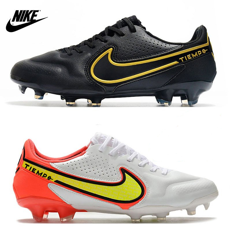 Nike_tiempo Legend 9 Elite รองเท้าฟุตบอล รองเท้าบูทฟุตบอล กลางแจ้ง สําหรับผู้ชาย FG Kasut Bola