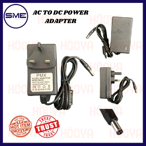 AC TO DC POWER ADAPTER พาวเวอร์ซัพพลาย ADAPTER 5V2A/6V2A/9V2A/12V2A/15V2A/18V2A/24V2A