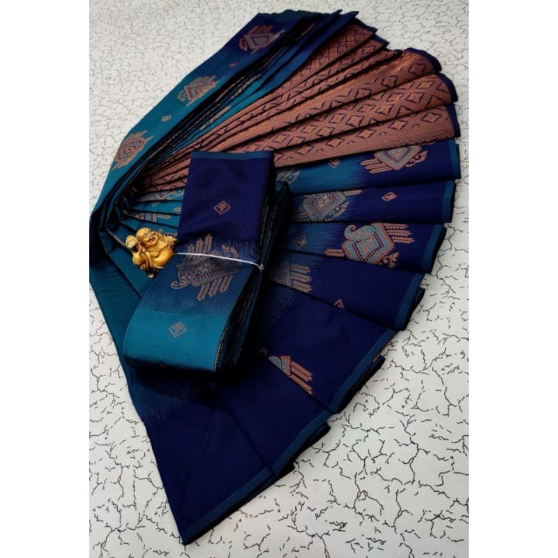 ทริปเปิลที่น่าทึ่งที่สุด Zari Concept Tissue Sarees