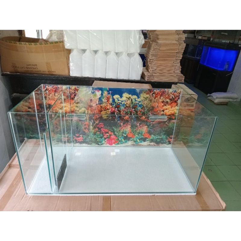 ตู้ปลาพร้อมกรองด้านข้าง L3xW1.5xH1.5/ L3"xW1.5"xH1.5"