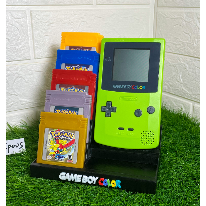 ขาตั้งสี GAMEBOY พร้อมที่ยึดตลับเกม 5X