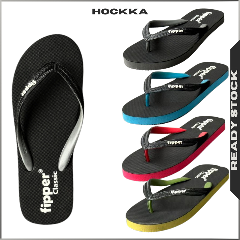 HOCKKA FIPPER รองเท้าแตะยาง CLASSIC Selipar Getah FIPPER