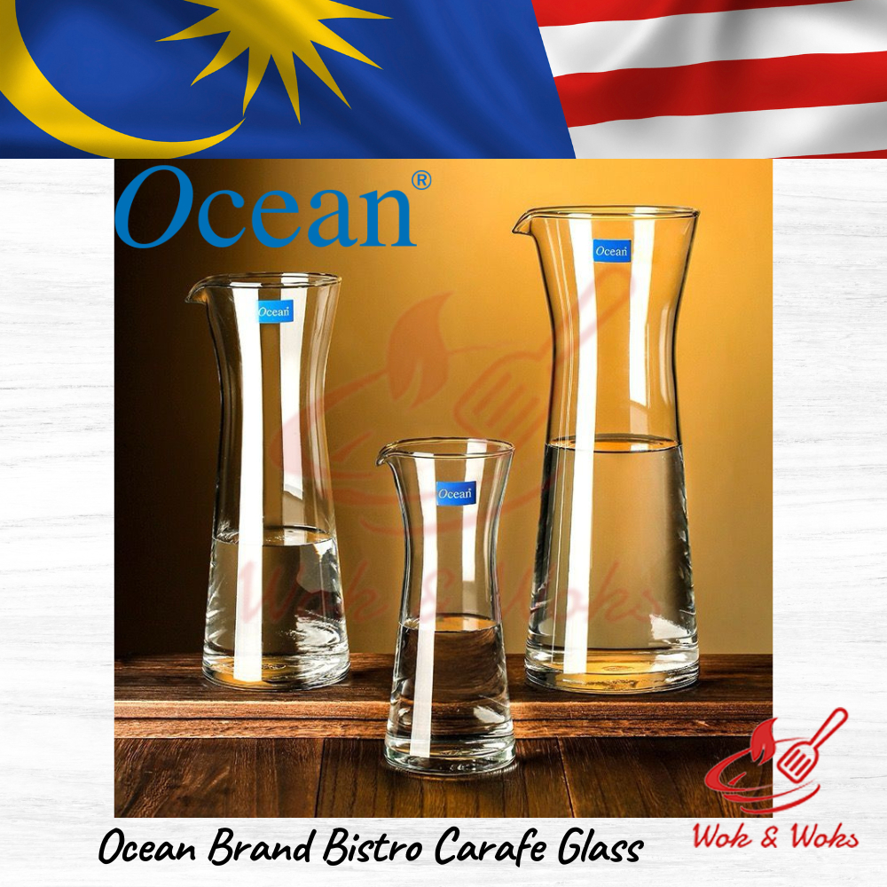 เหยือกแก้ว Bistro Carafe ยี่ห้อมหาสมุทร / Jag Kaca Bistro Jenama Ocean
