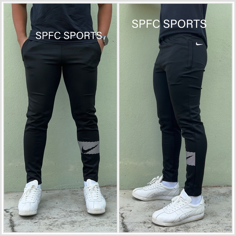S~5xl n!โลโก้ ke pantul สะท้อน seluar trek tracksuit กีฬาผู้ชายผู้หญิง unisex การฝึกอบรม slimfit