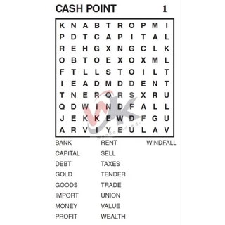 หนังสือค้นหาคําขนาดเล็ก Crossword ปริศนาสมอง Teaser เกมคํา