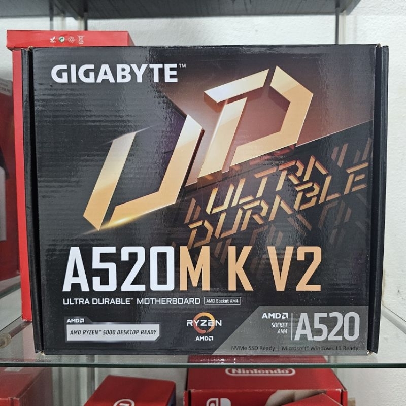 เมนบอร์ด Gigabyte A520M K V2