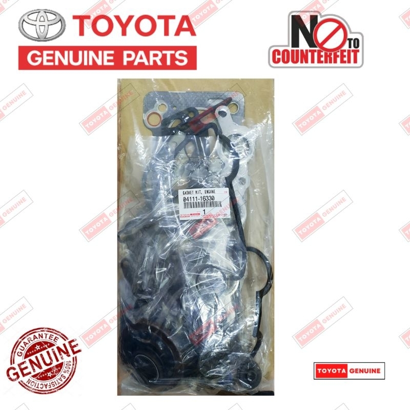 ปะเก็น สีดํา สําหรับ Toyota Levin 4AGE 20v 04111-16330