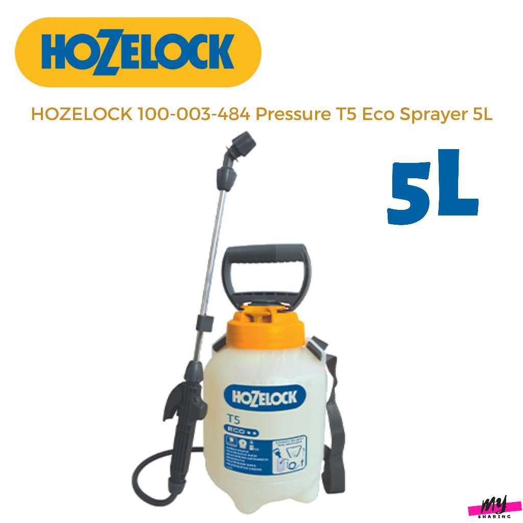 Hozelock 100-003-484 แรงดัน T5 Eco Sprayer 5L