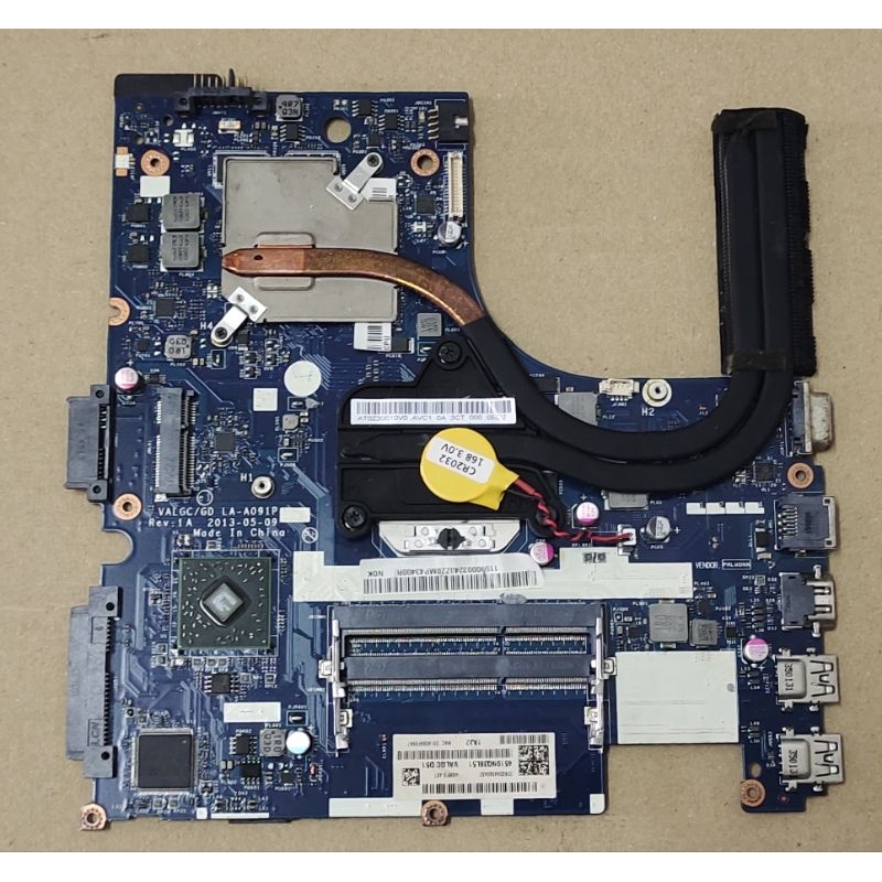 Lenovo G405s เมนบอร์ด Intel core i3-3110M NVIDIA GeForce GT 720M พร้อมฮีทซิงค์