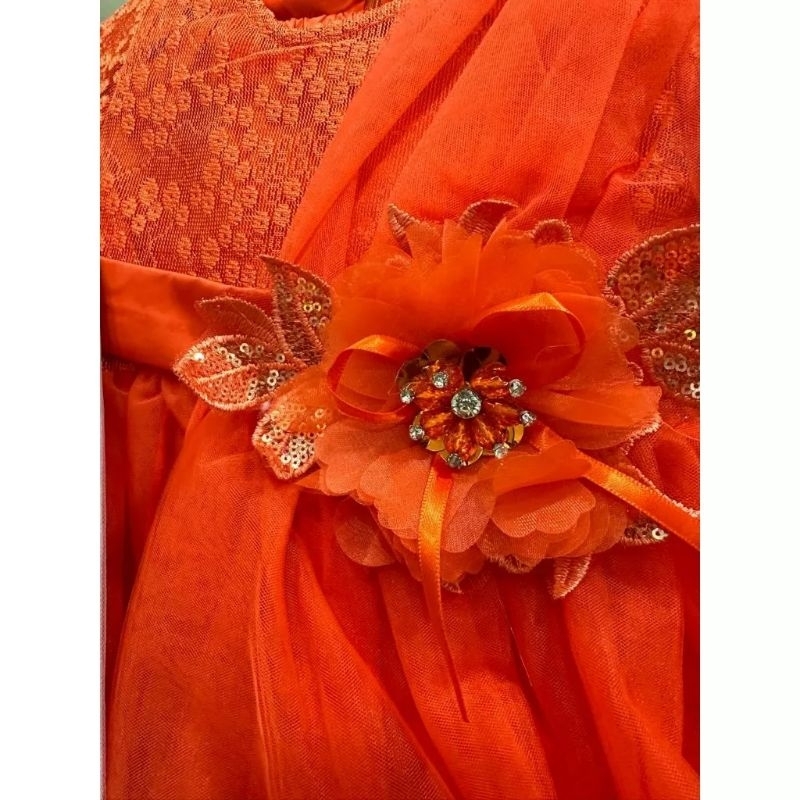 Baju Raya Baju Budak Perempuan Baju Flower Peplum Selensang Baju Raya Viral