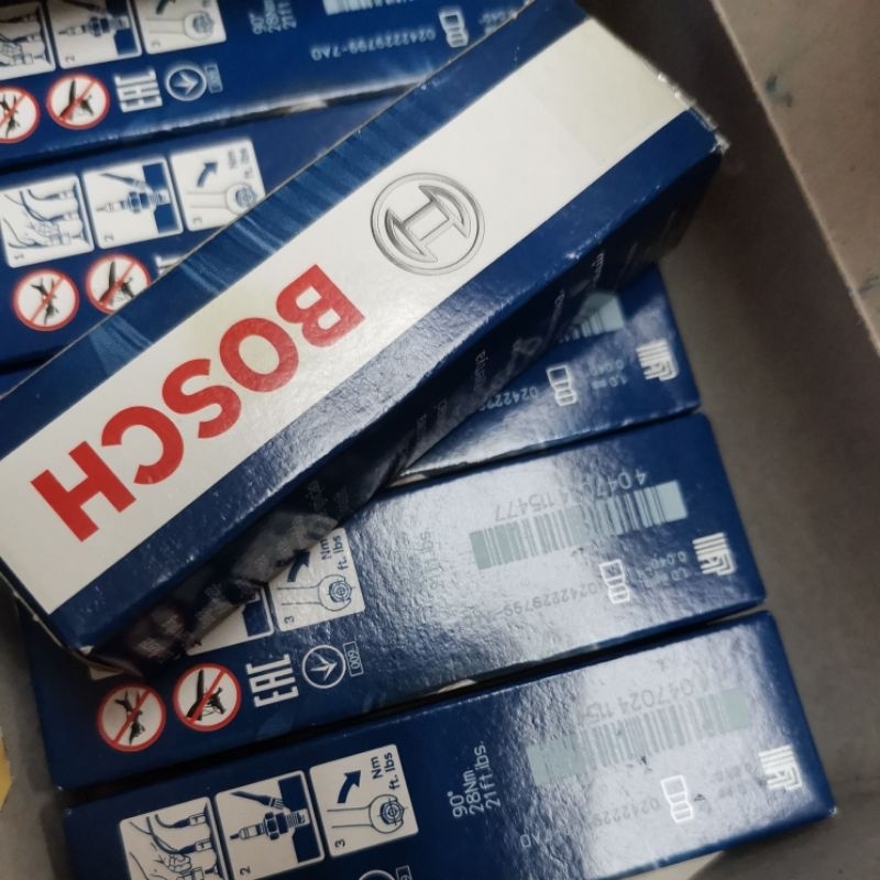 MB หัวเทียน Bosch W168 W202 W210 W140 W129 W170 M111 0031597503 0242229799 FR8KCTR FR8KTC+