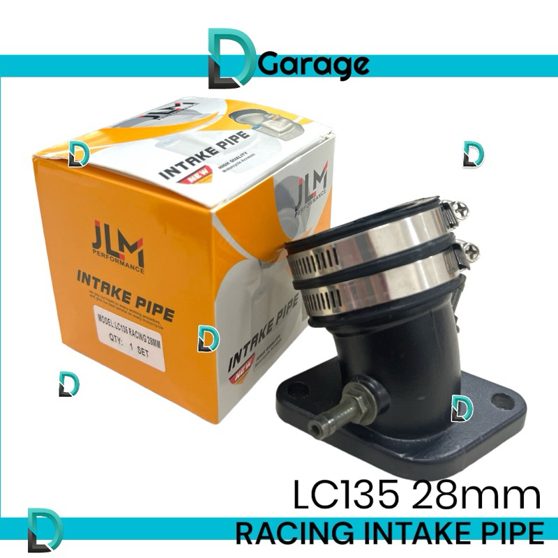 JLM LC135 135LC LC4S 28MM RACING INTAKE PIPE CARBURETOR JOINT TENGKUK KARBURETOR