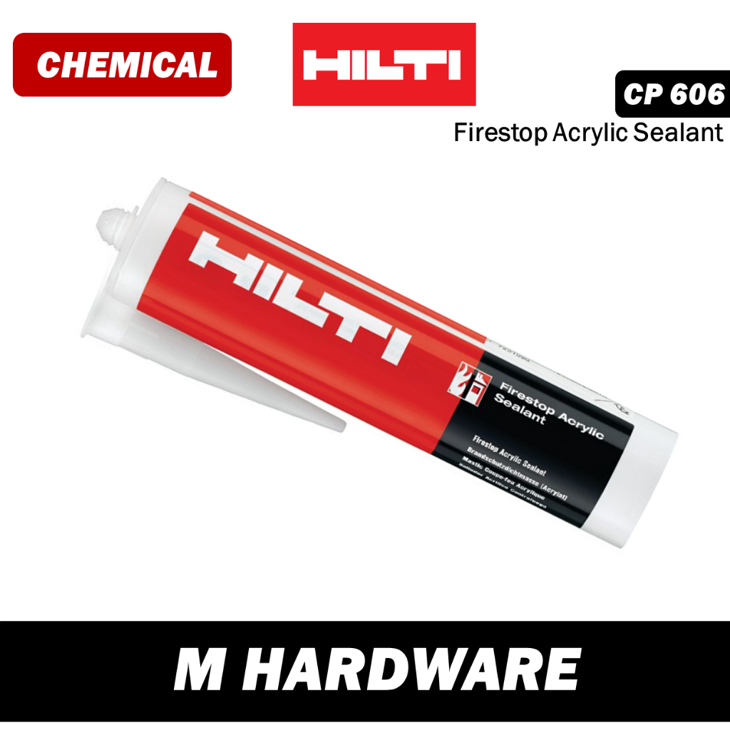 Hilti CP 606 / CP606 Firestop Acrylic Sealant 310ML 209625