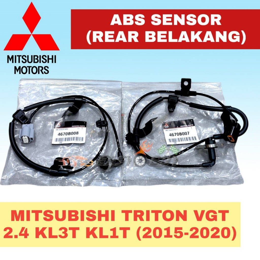 MITSUBISHI ABS SENSOR (REAR BELAKANG) - MITSUBISHI TRITON VGT 2.4 (2015-2020) 4670B007 4670B008