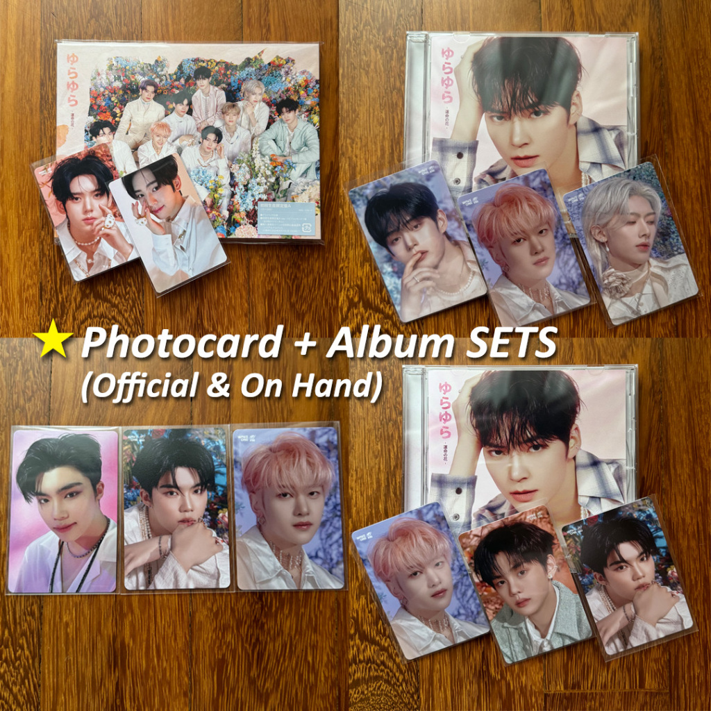 ZB1 Zerobaseone Official Photocards PC Yura Yura Japan Hao Gunwook Gyuvin Ricky Matthew Tae Chiwuong