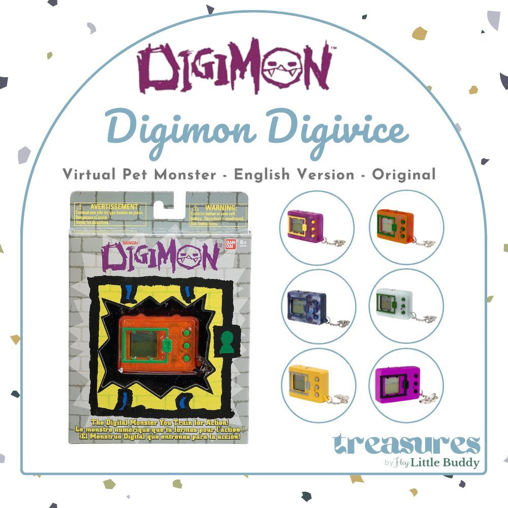 Digimon Vpet 20th เวอร์ชันครบรอบภาษาอังกฤษ Virtual Pet Digital Monster Bandai Digivice