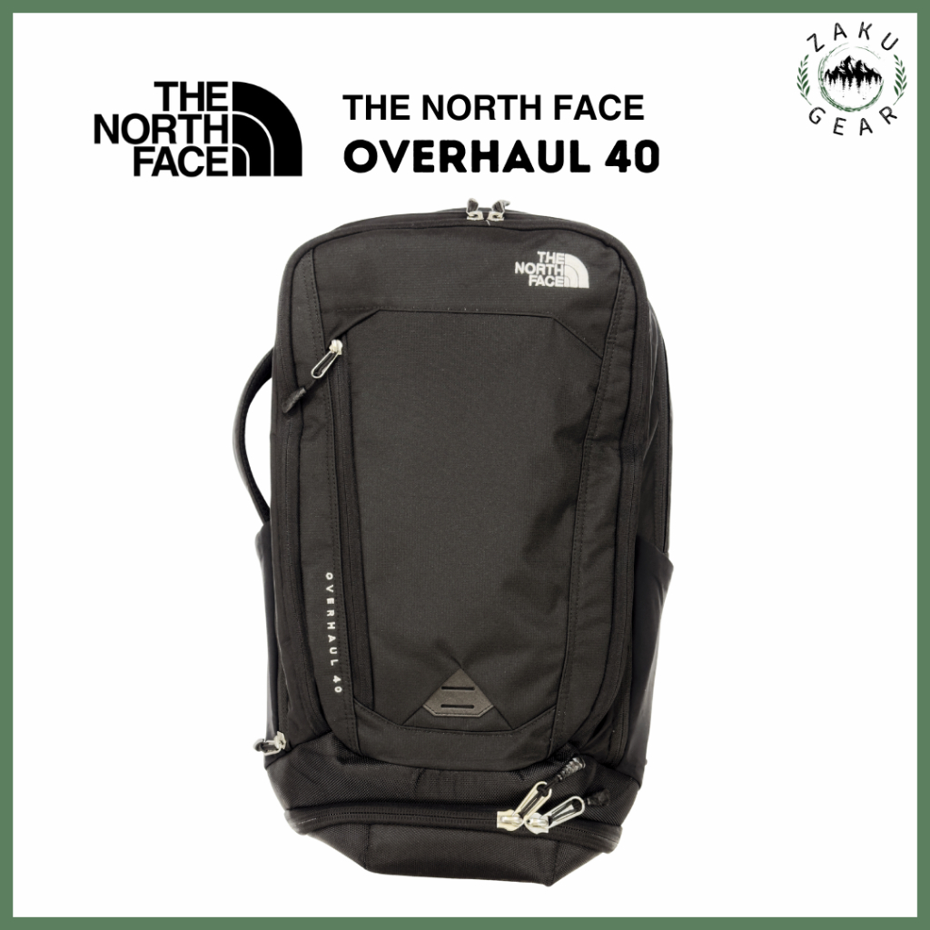 [The North Face] Overhaul 40 (40 Litre) กระเป๋าเป้สะพายหลังกระเป๋าแล็ปท็อป Bagpack กระเป๋าเดินทางเดิ