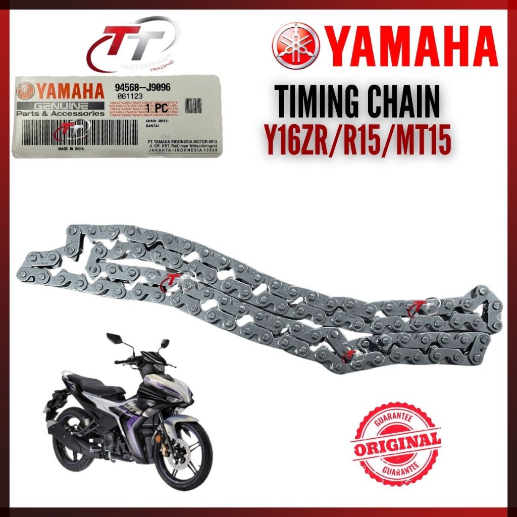 MT15 R15 MT-15 Y16ZR Y16 ZR R-15 R 15 Timing Chain Taiming Rantai Kecil 94568-J9096 Yamaha