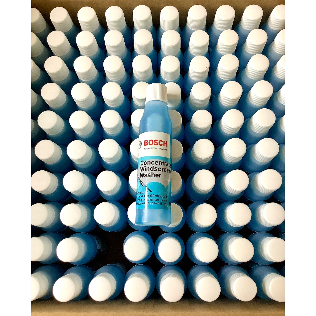 (ใหม่ BOSCH CONCENTRATED WINDSCREEN WASHER FLUID WIPER 32ml