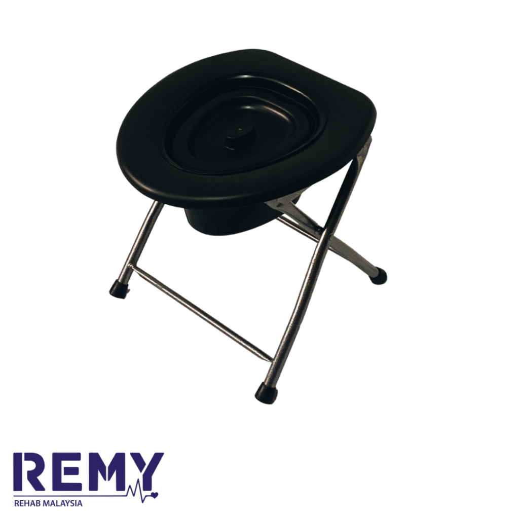 คุณภาพสูงที่นั่ง REMY ECON FOLDING COMMODE