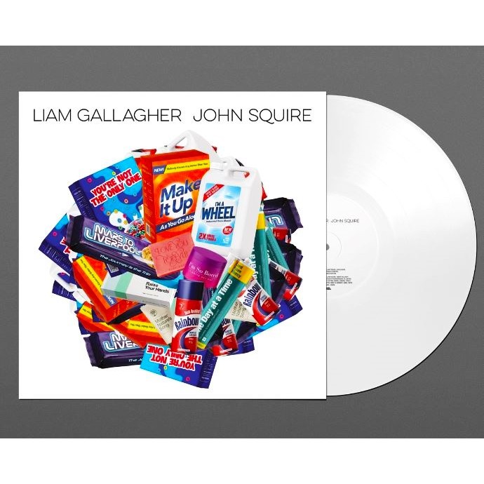 Liam Gallagher & John Squire - Liam Gallagher & John Squire (ไวนิลสีขาวพิเศษ / LP ) 2024