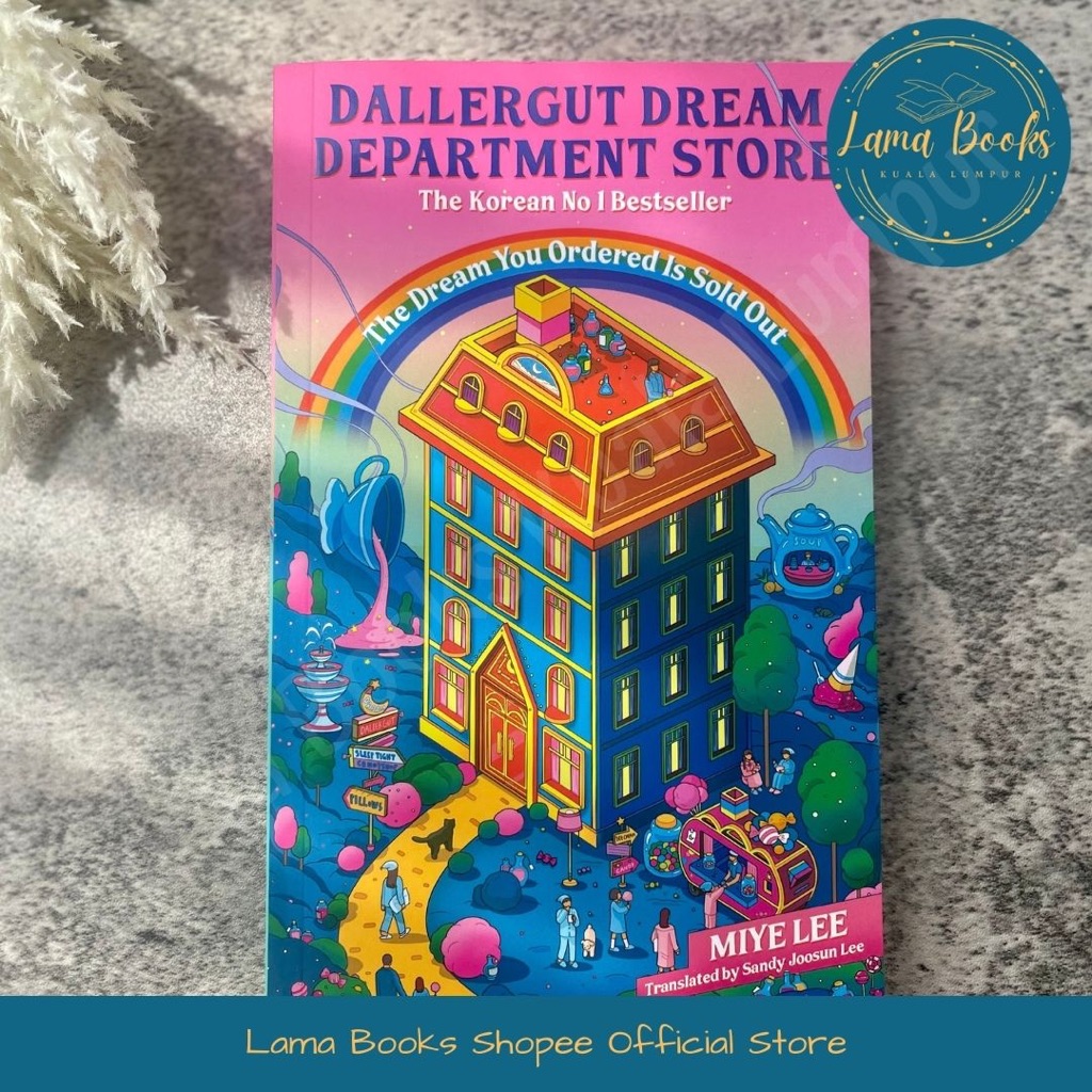 [ Lama Books นวนิยาย ] Lee Mi-ye DallerGut Dream Department Store, Fantasy Fiction Book ภาษาอังกฤษ มือสอง