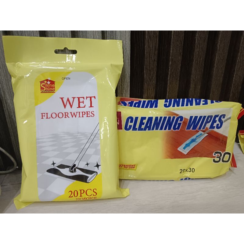 CLEANING FLOOR WIPES TISSUE * Dry & Wet (ใช้งานง่าย)